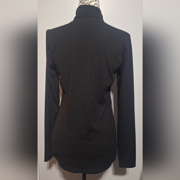 NWOT Med Kyodan Women's Black Sweater - Picture 5 of 5